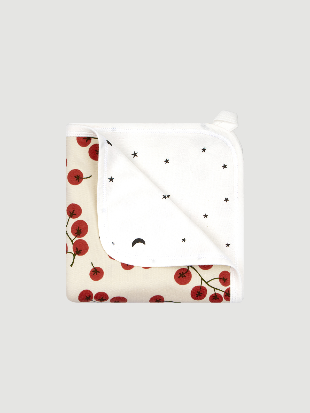 Плед Mjolk Cherry Tomatoes 80 x 80 см хлопок - фото 2