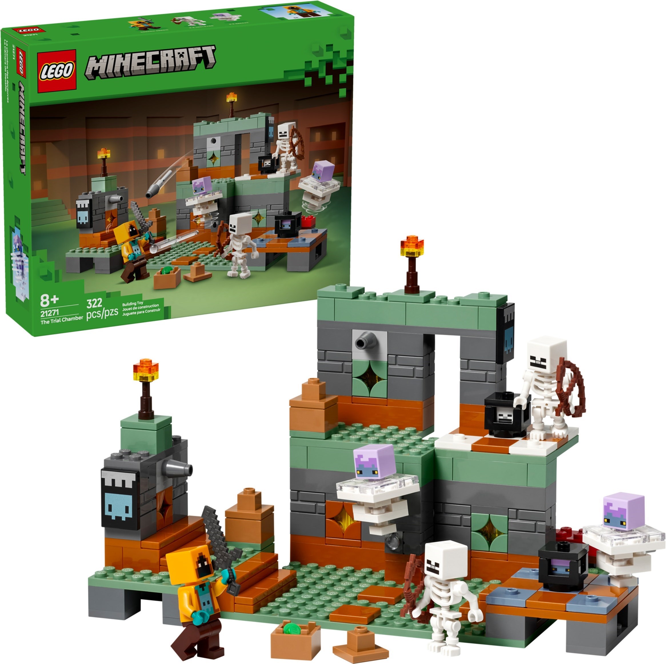 Конструктор LEGO Minecraft 21271 322 дет. - фото 3