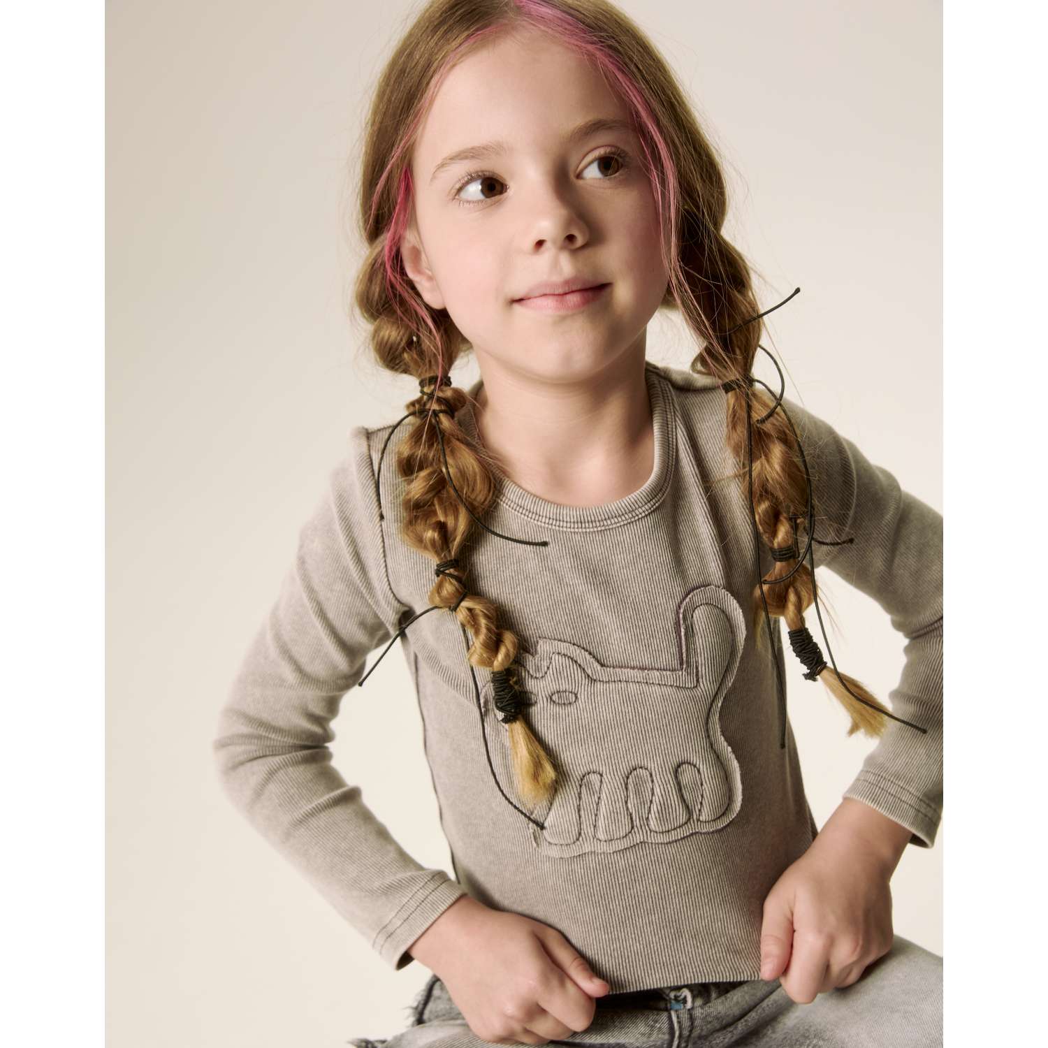 Лонгслив Futurino Fashion W25FF-1GJ09kg-GG - фото 1
