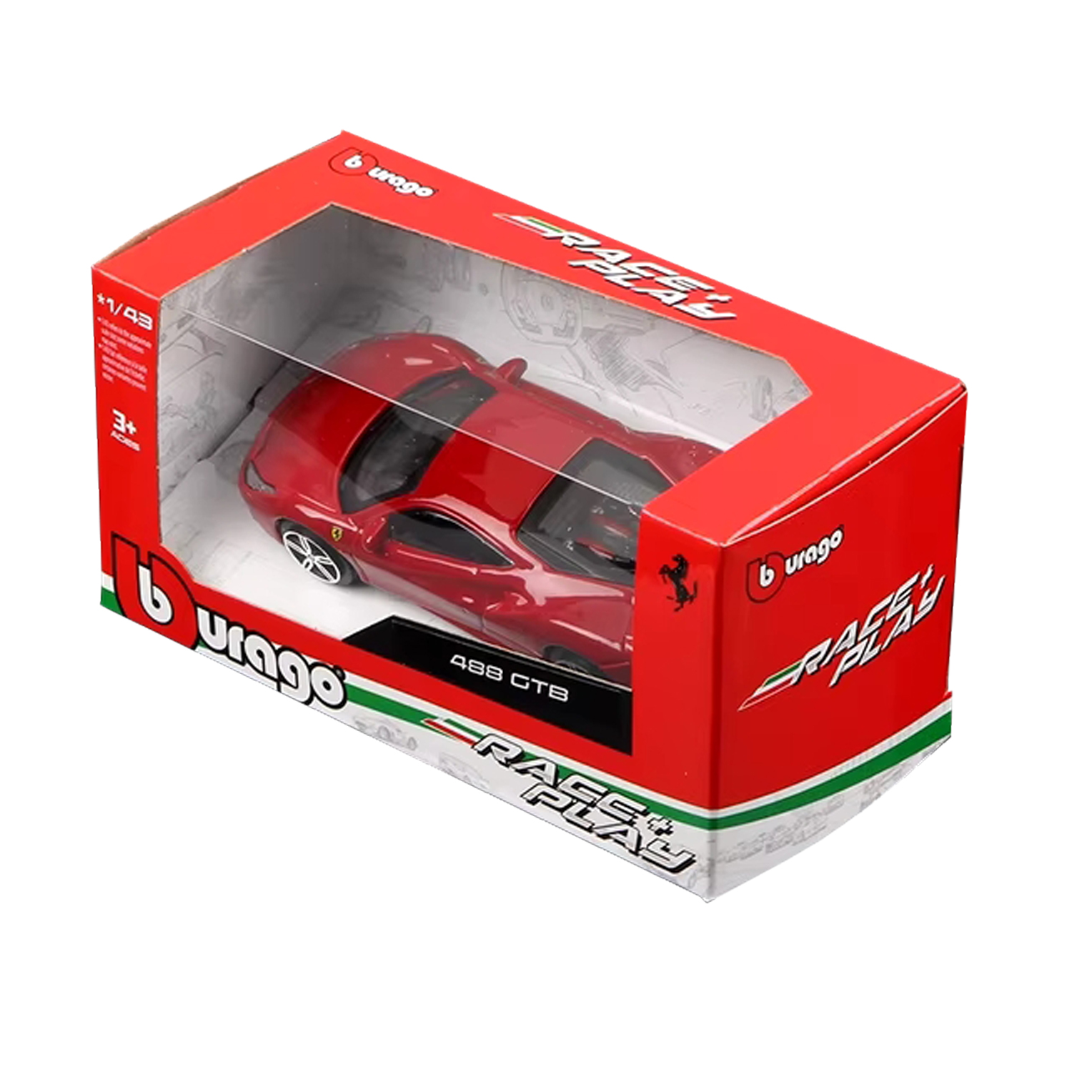 Автомобиль BBurago Ferrari 1:43 18-36011-1 - фото 3