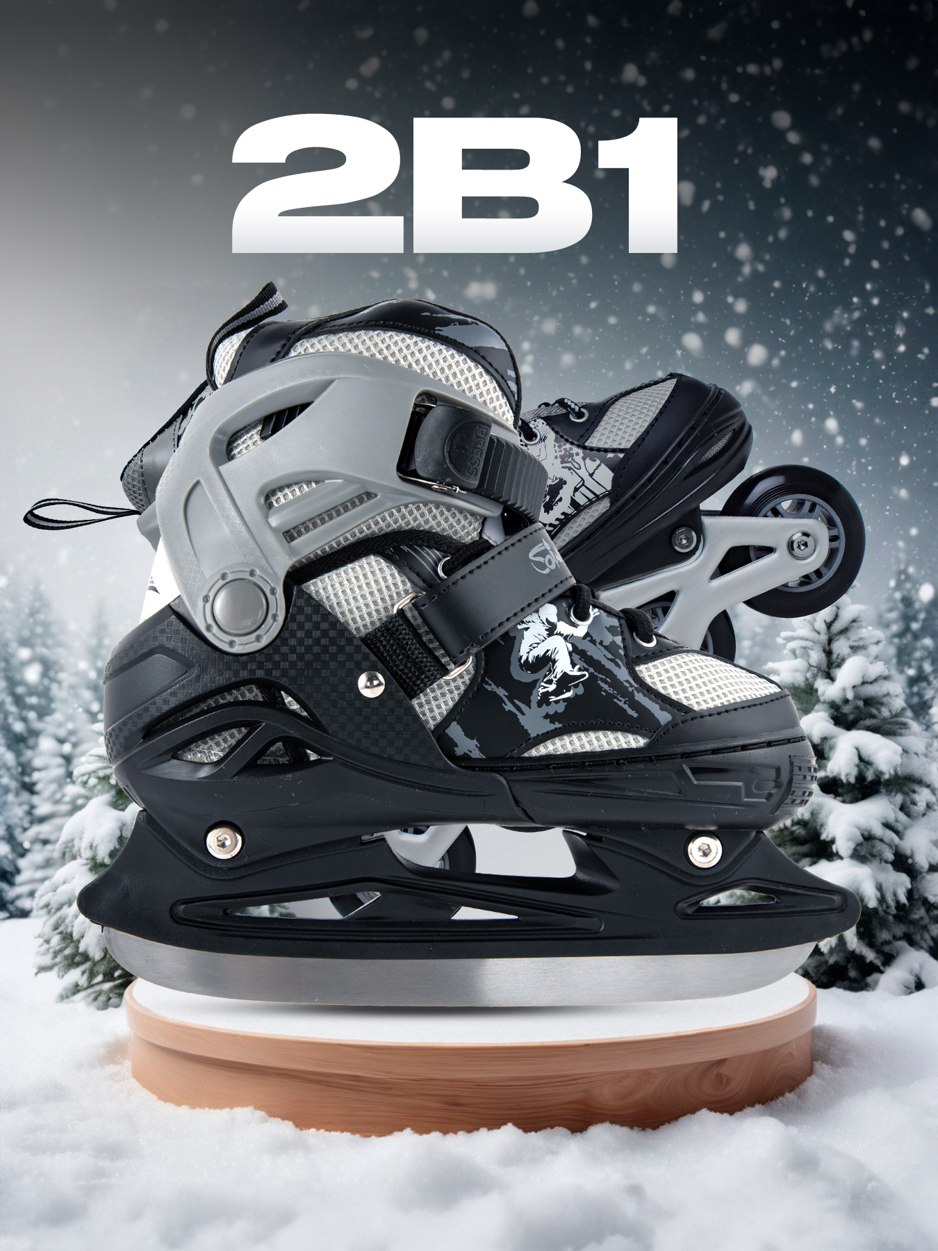 Роликовые коньки Saimaa 37-40 - фото 1