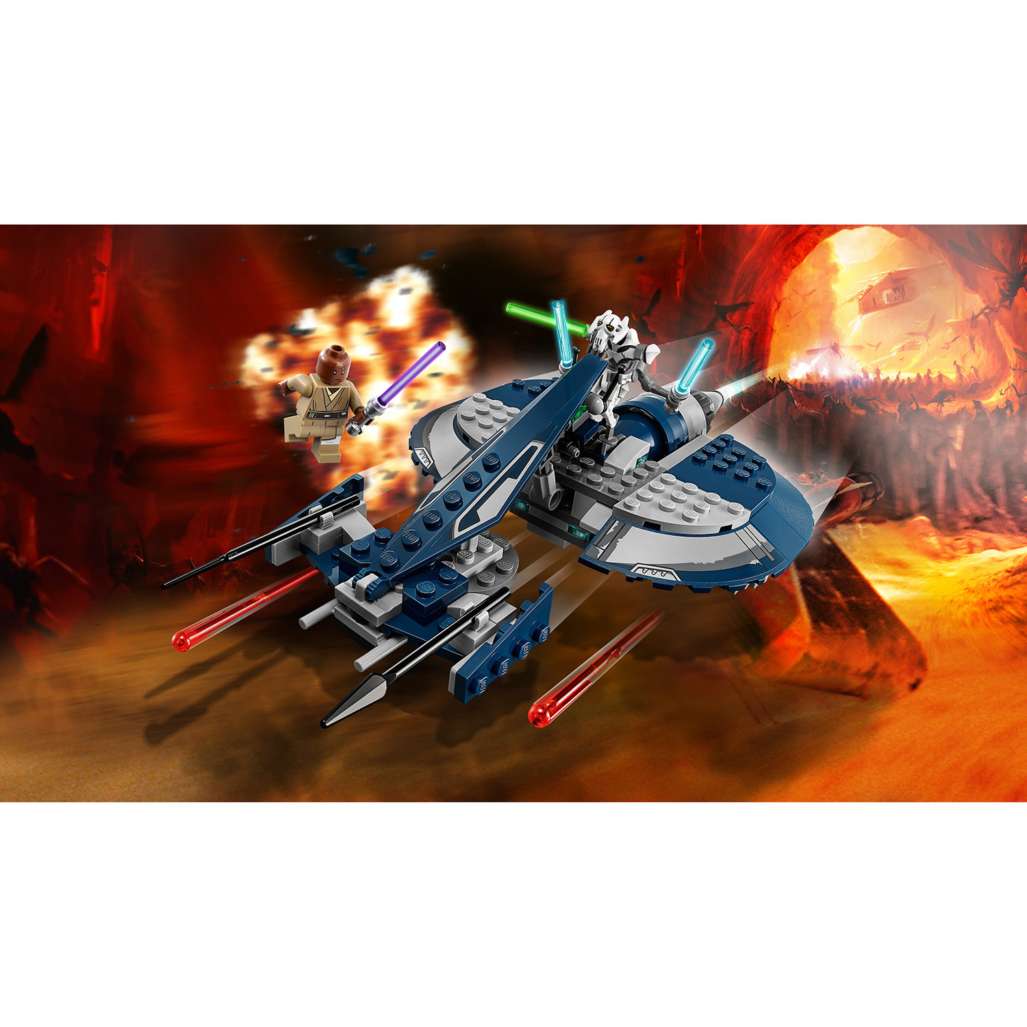 Конструктор LEGO Star Wars Боевой спидер генерала Гривуса блочный - фото 5