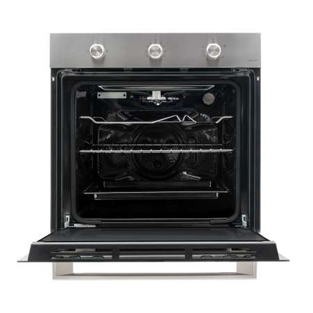 Газовый духовой шкаф FG 6 XL RUS, 60 см, DeLonghi нержавеющая сталь
