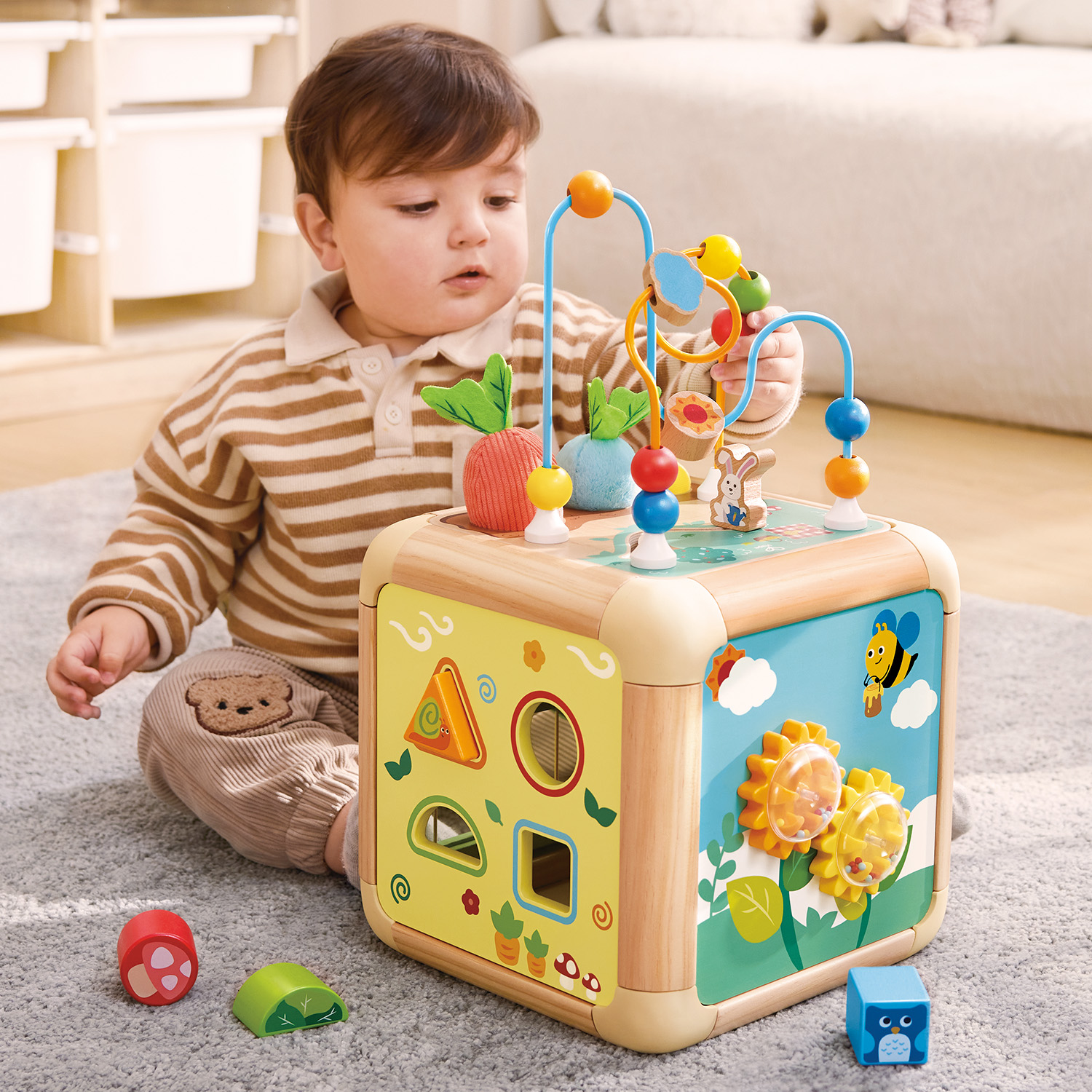 Игрушка Hape бизиборд - фото 4