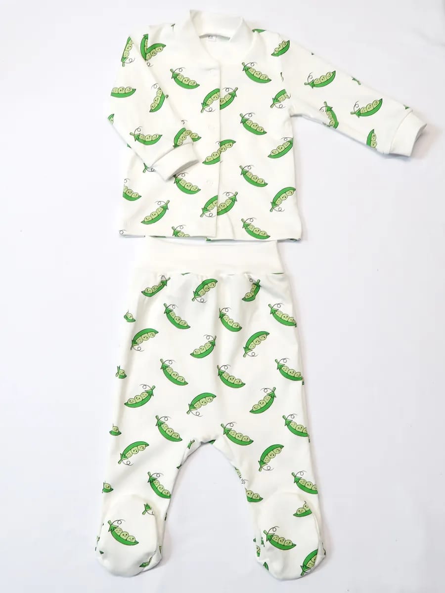 Кофточка и ползунки Рекантино 657-21 Салатовый - фото 6