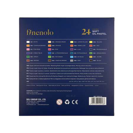 Пастель масляная Finenolo 4 шт.