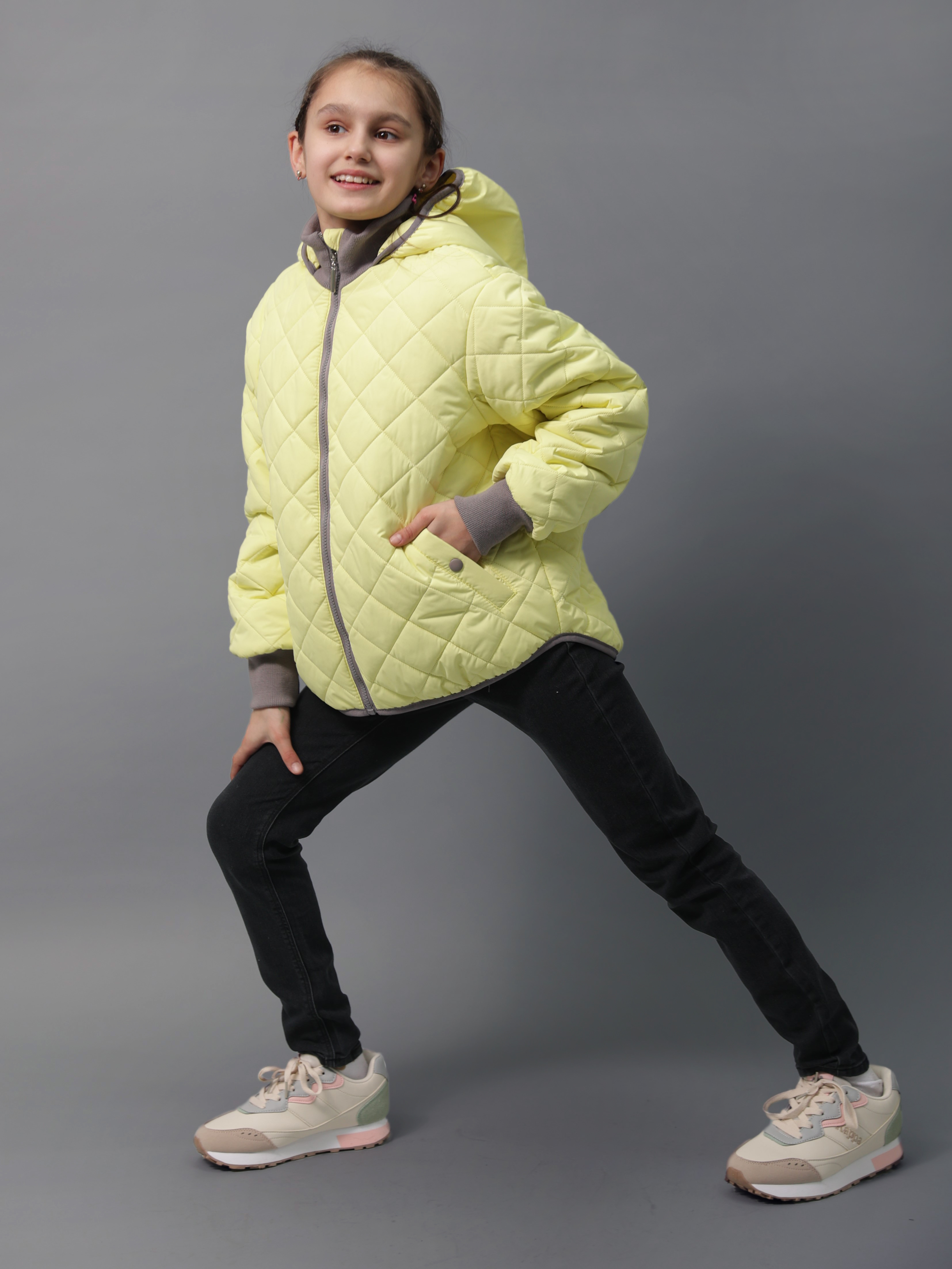 Куртка Аврора 1144-Д/желтый - фото 5