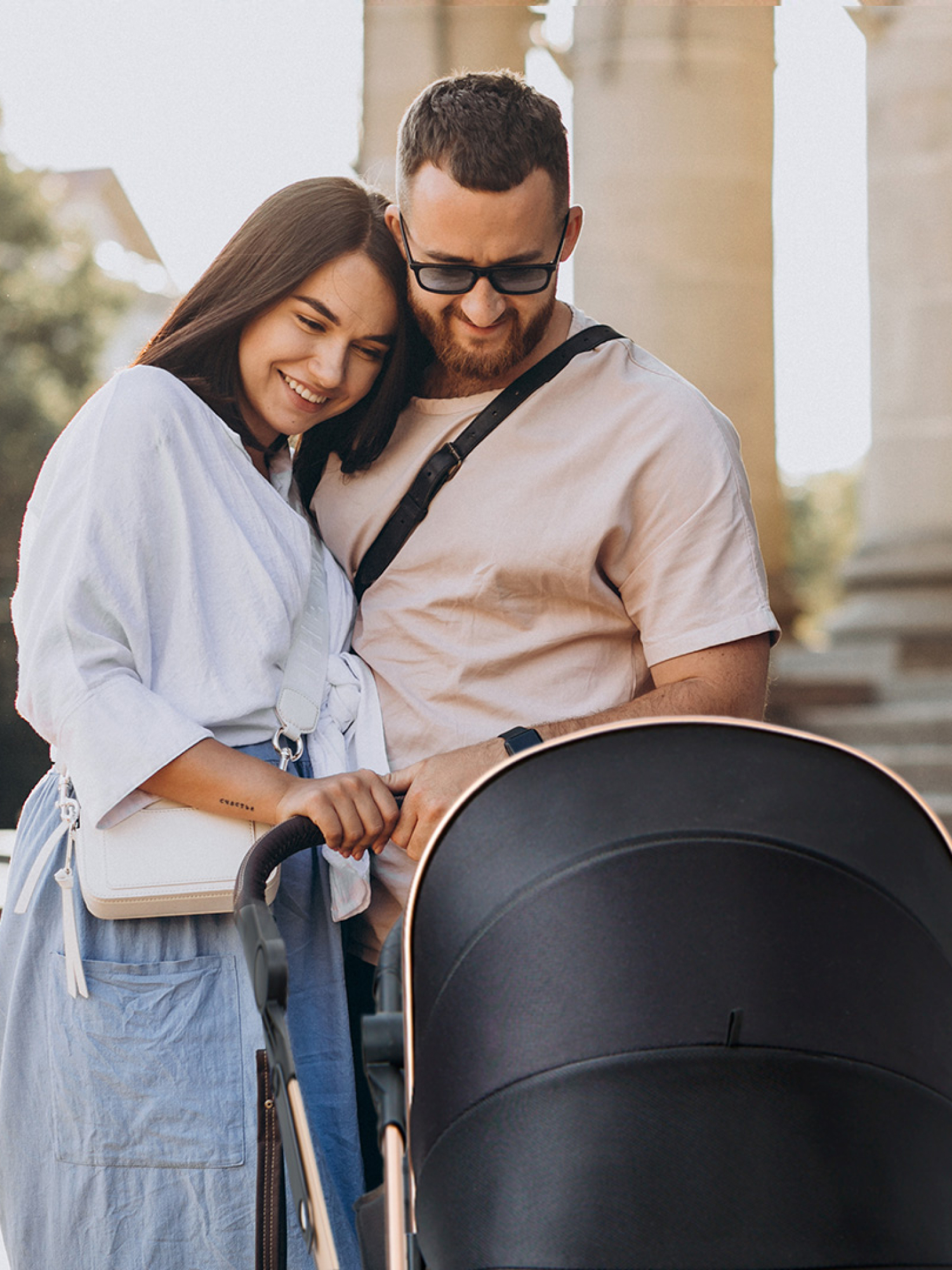 Коляска трансформер Sweet Baby черный - фото 16