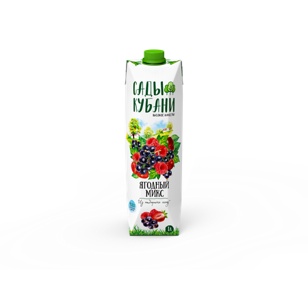 Нектар Сады Кубани Ягодный микс 1л