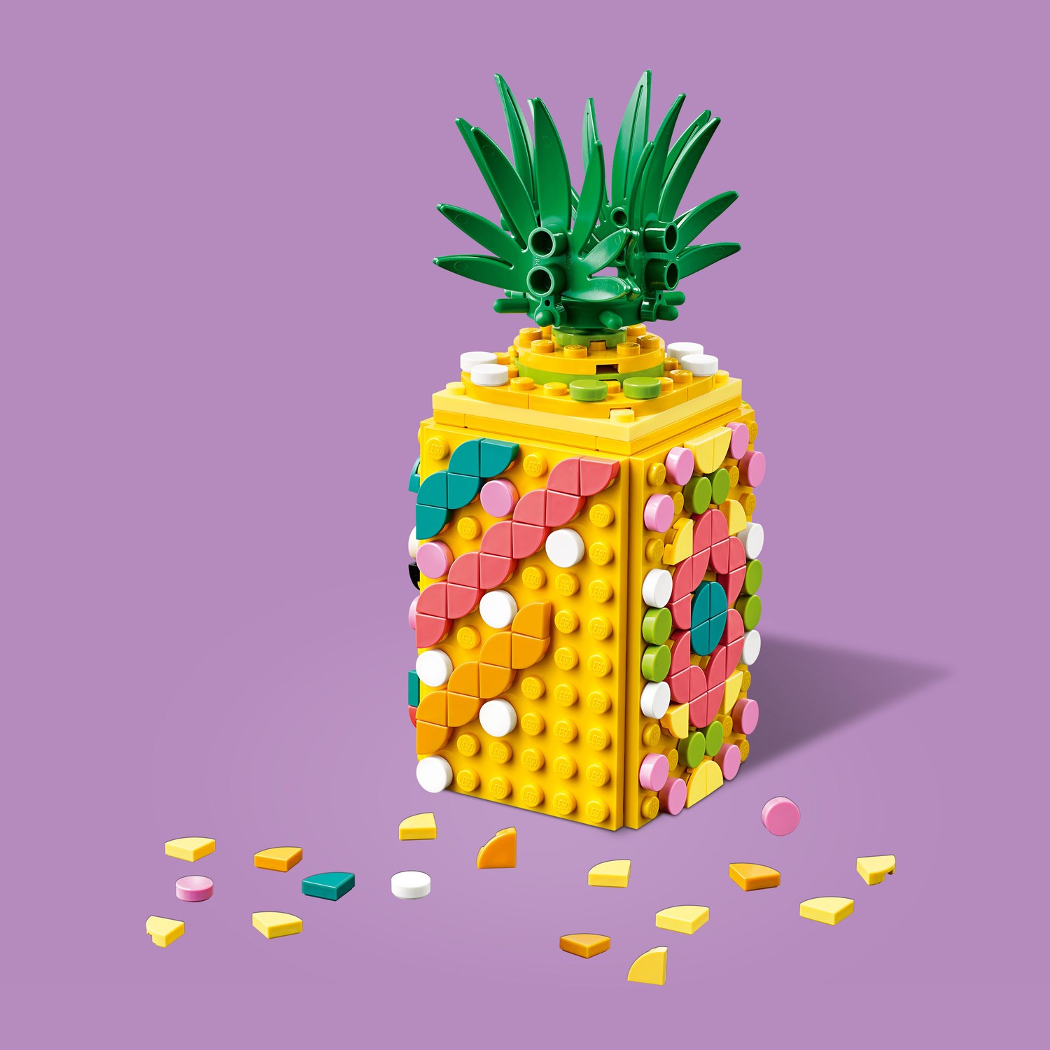 Конструктор LEGO DOTS Подставка Ананас блочный - фото 9