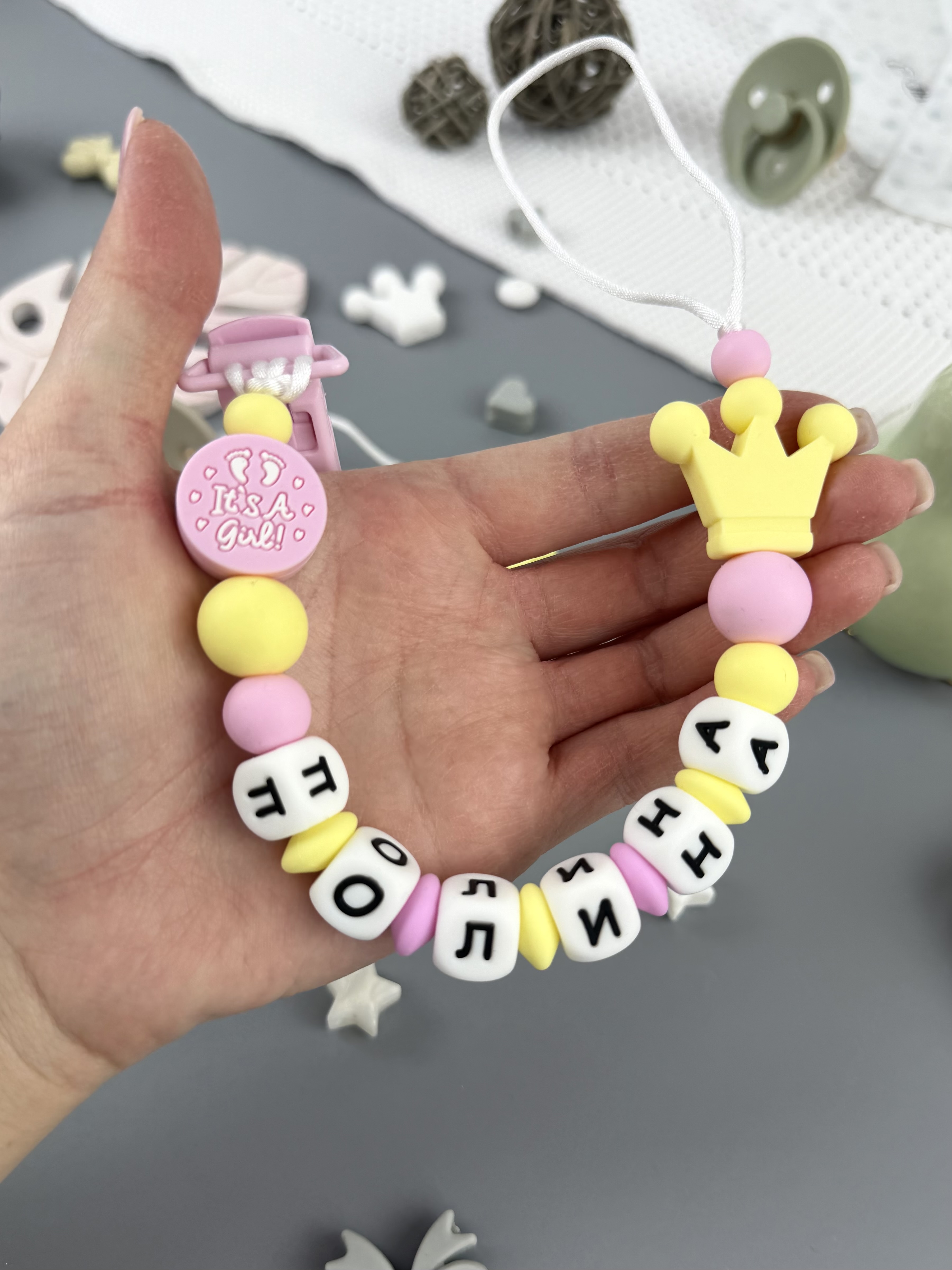 Клипса для пустышки BABY WOODS - фото 3