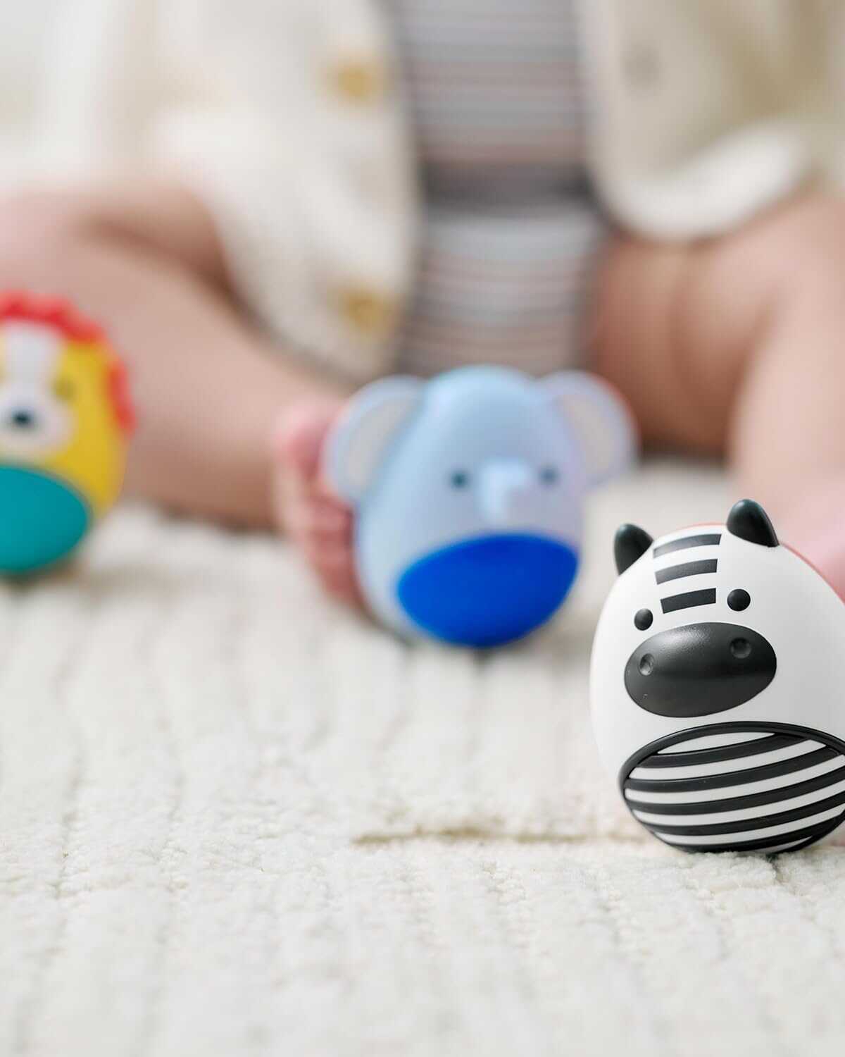 Игрушка Skip Hop погремушка для новорожденного набор Трио - фото 3