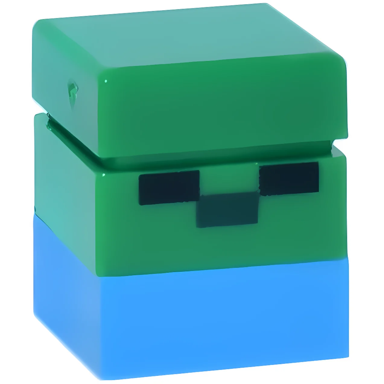 Фигурка LEGO Minecraft Micromob Zombie - фото 1