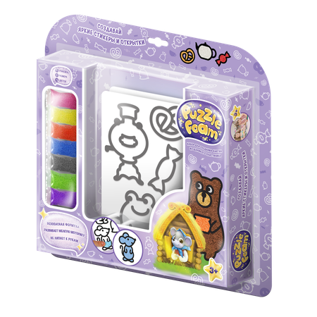 Пластилин Puzzle Foam шариковый