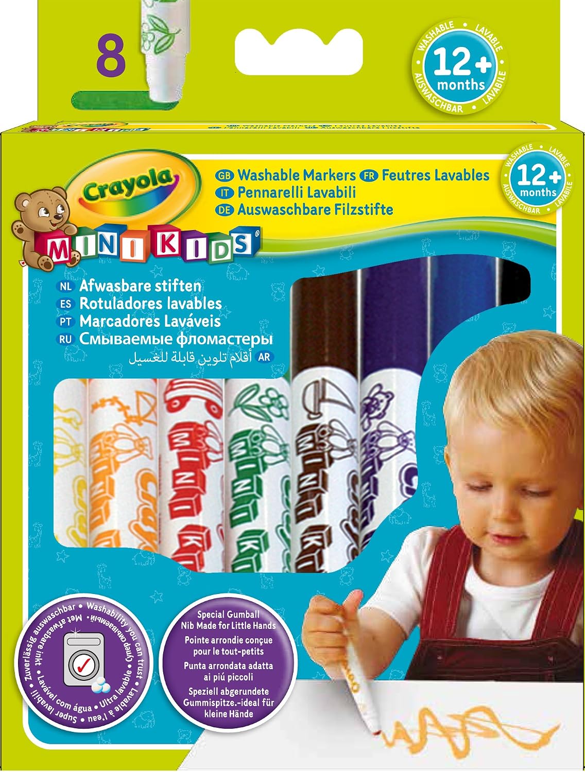 Фломастеры Crayola 8 шт. - фото 3