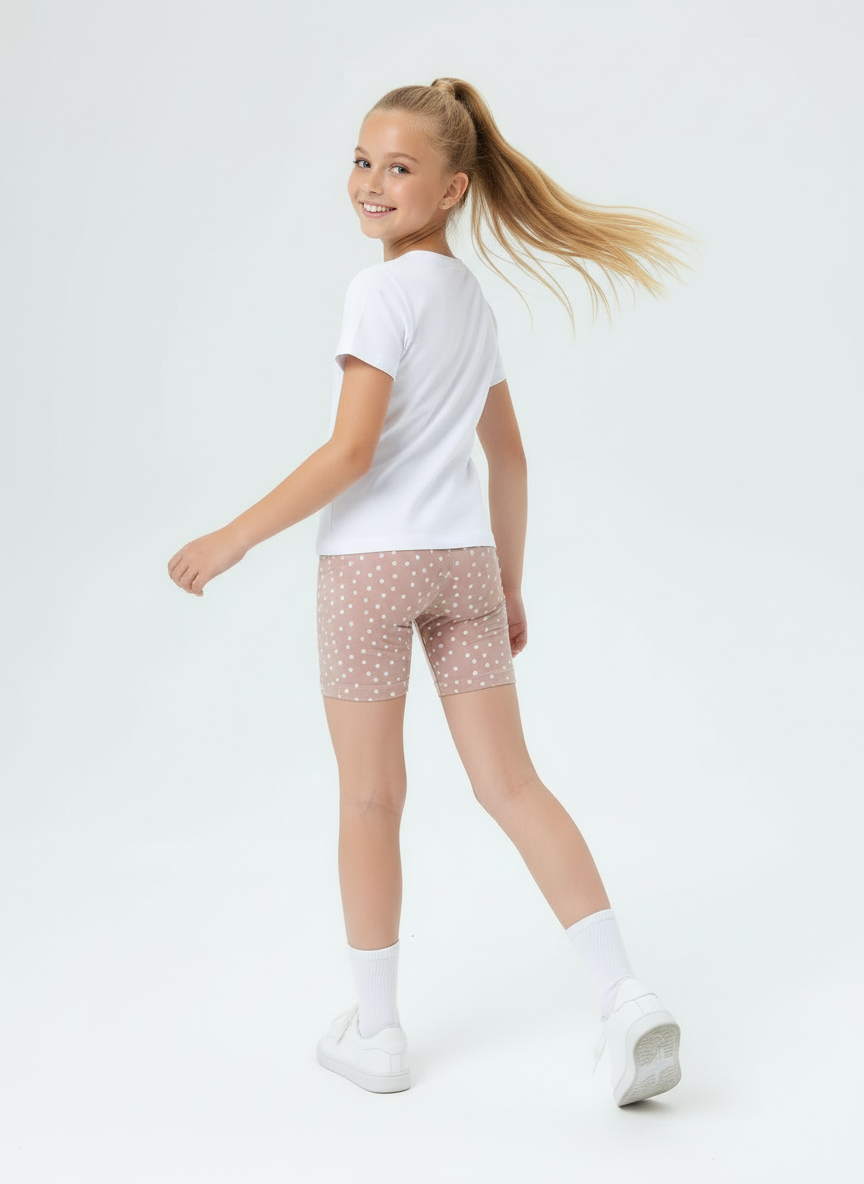 Велосипедки Персона Junior Snowballs кофейный - фото 2