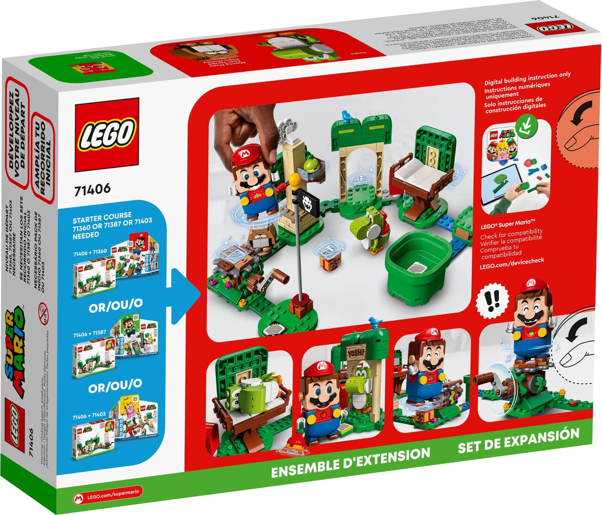 Конструктор LEGO Super Mario 71406 246 дет. - фото 4