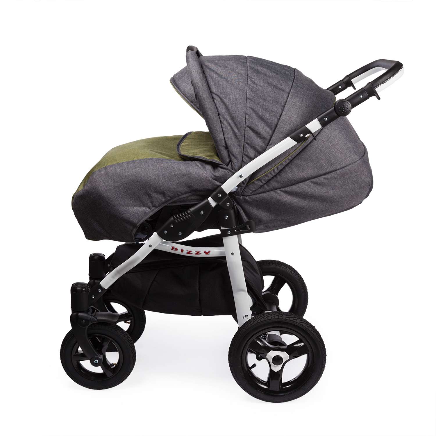 Коляска 2в1 Babyton Dizzy Dark Green - фото 13
