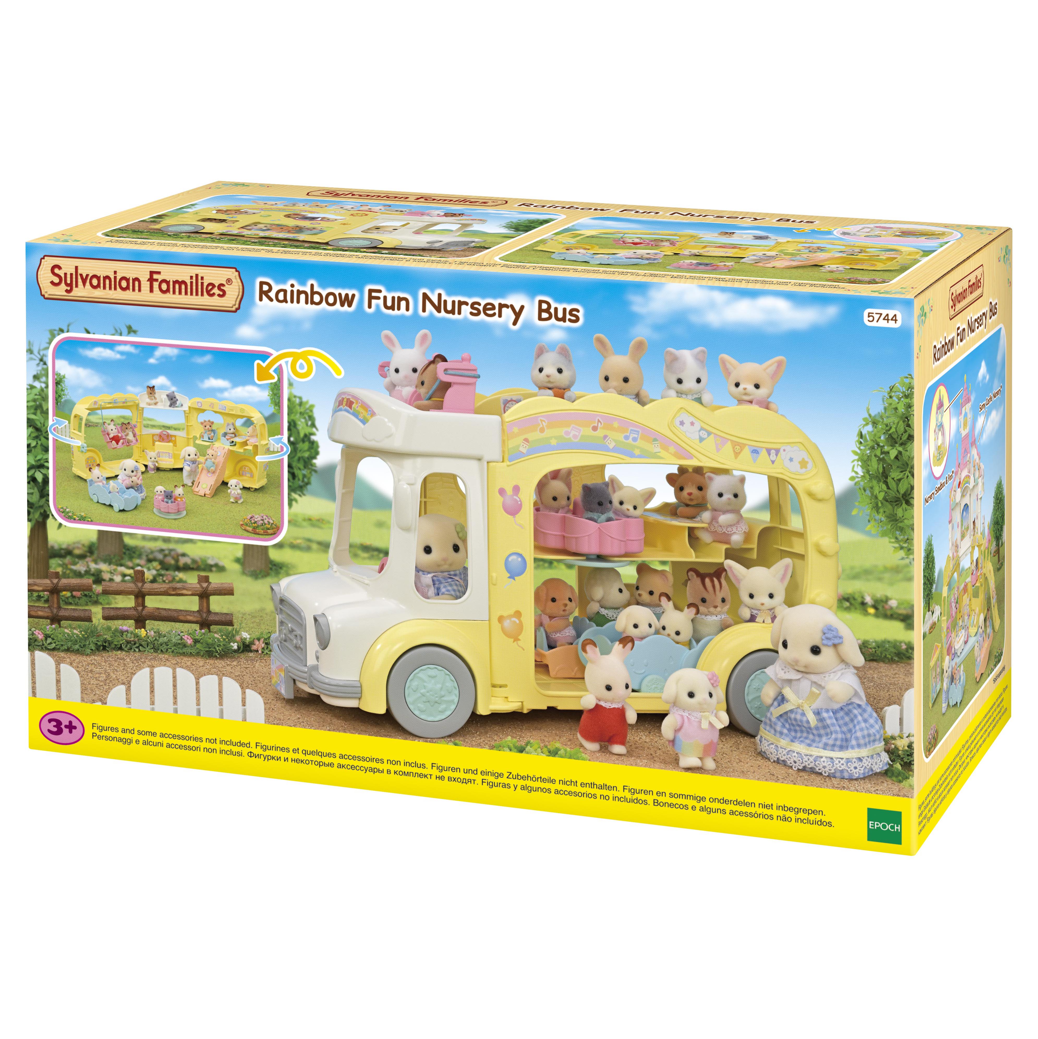 Игровой набор Sylvanian Families Детский двухэтажный автобус - фото 1