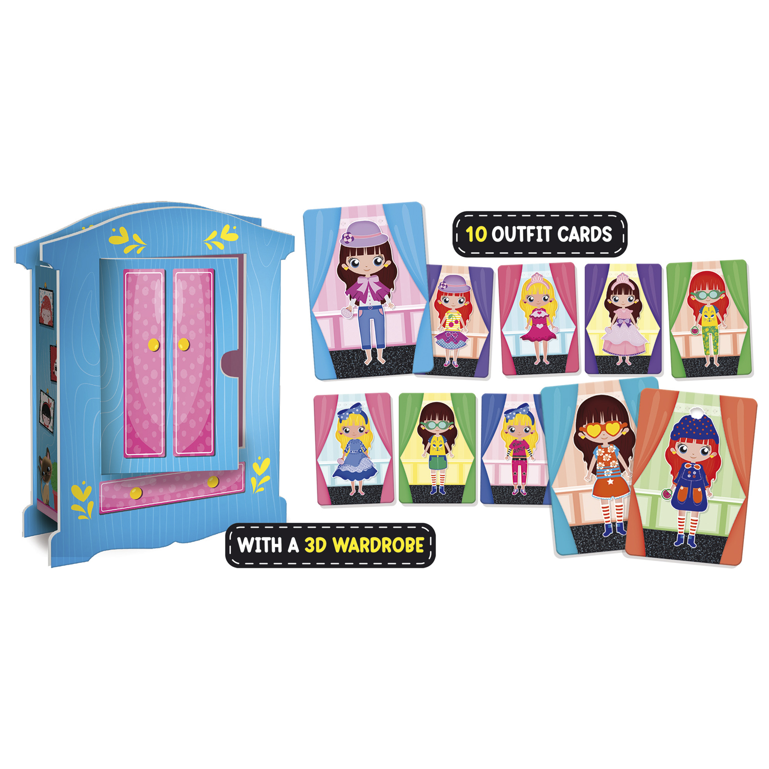 Настольная игра LISCIANI Модная Кукла Montessori - фото 4