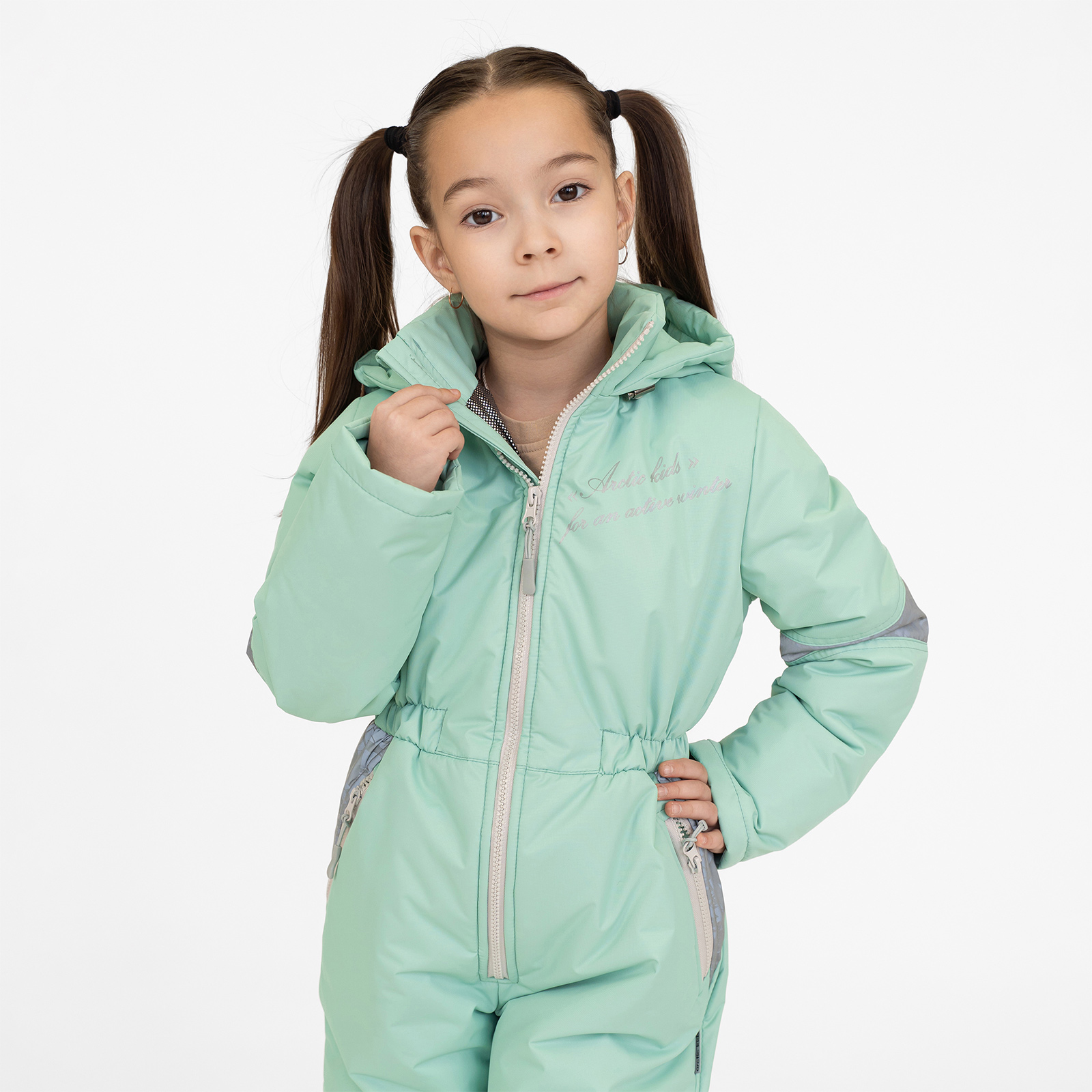 Комбинезон Arctic kids 30-041 мята - фото 13