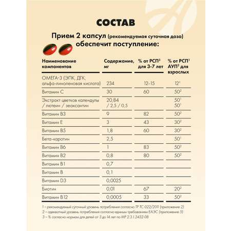 БАД Арт Лайф МультиМегин Омега 3 для детей и подростков 120 капсул
