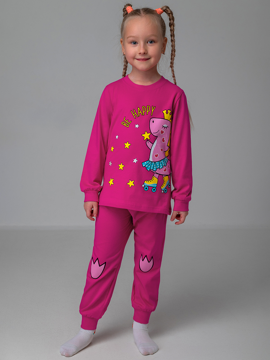 Пижама BONITO KIDS BK0976PJDфуксия - фото 3