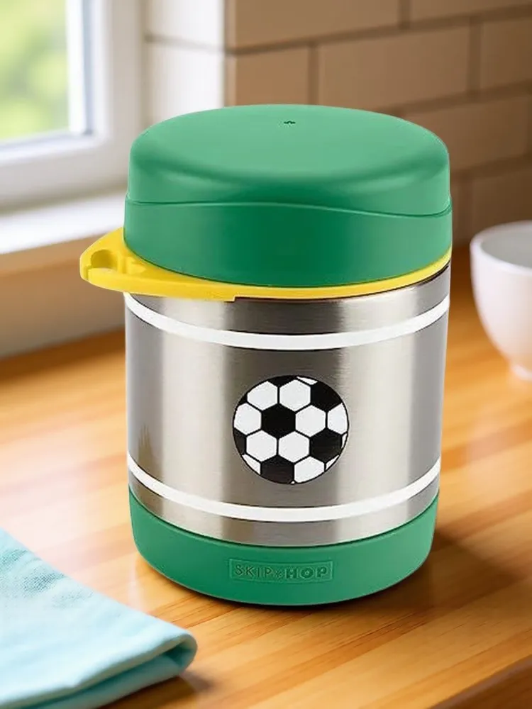 Термос Skip Hop со столовым прибором Футбол - фото 5