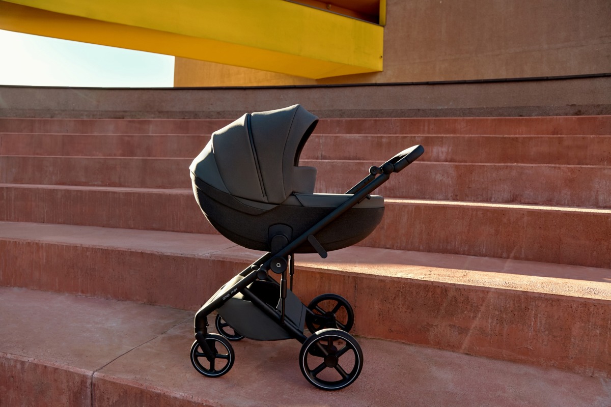 Коляска 2в1 Anex Mev черный - фото 9