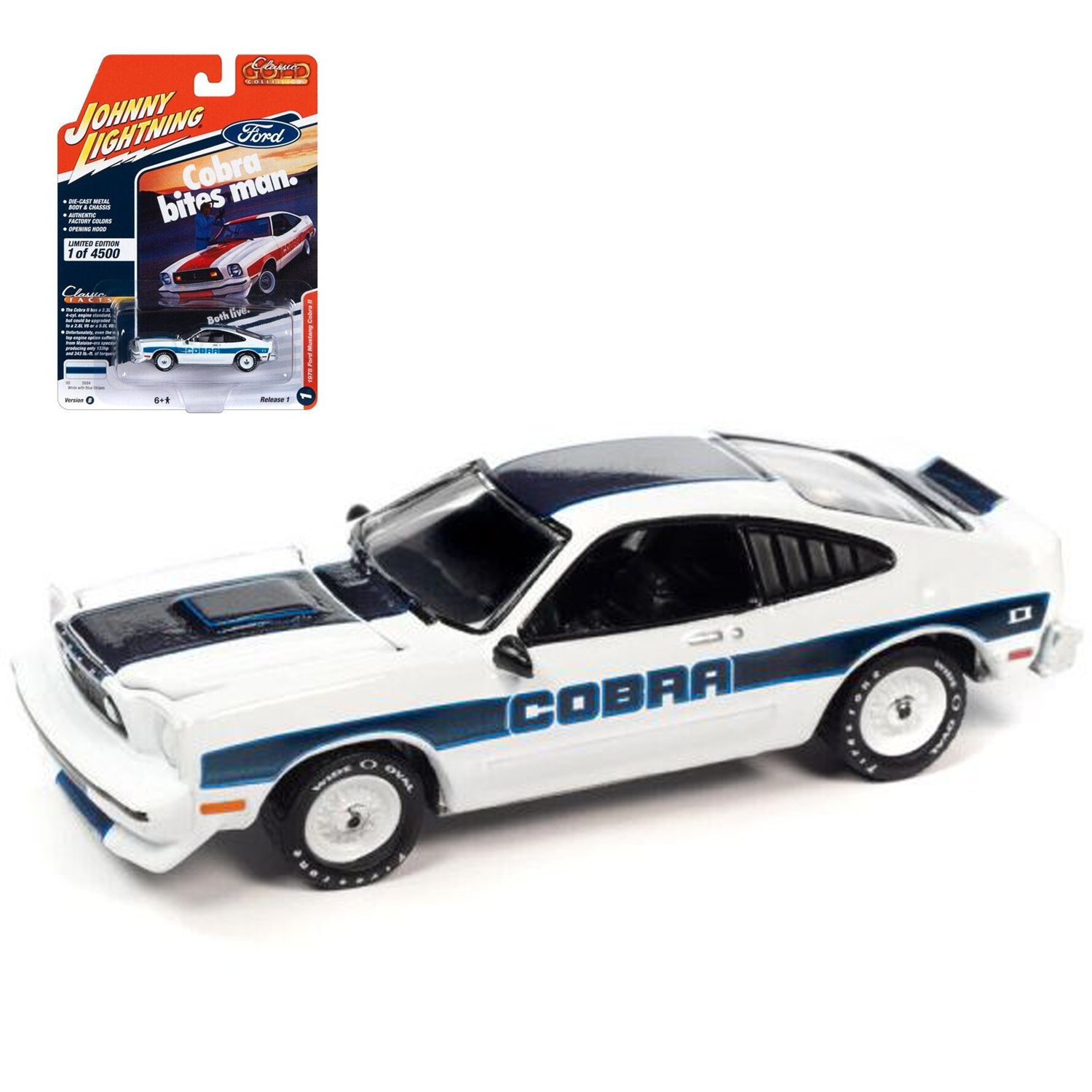 Автомобиль Johnny Lightning Ford 1:64 JLCG031B-R1-N1 - фото 1