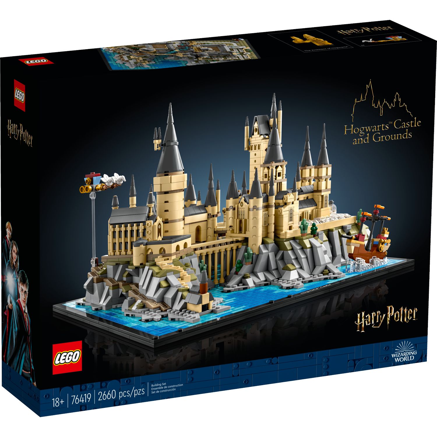Конструктор LEGO Harry Potter Hogwarts Castle and Grounds - фото 1