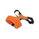 Шлейка-жилетка для собак средних пород Barbaks со светоотражающей окантовкой полиэстер M (шея: 35см грудь: 40-52см)