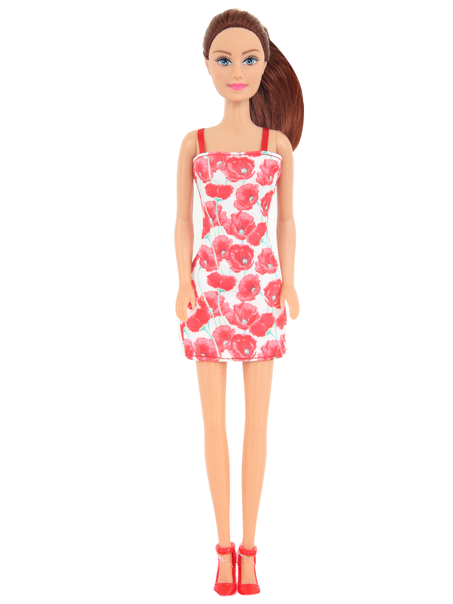 Кукла модельная Defa Lucy высота 29 см 8470//красный - фото 1