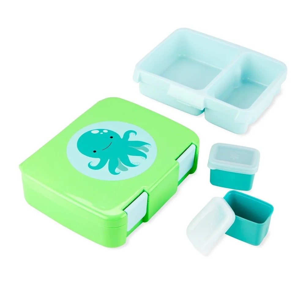 Набор контейнеров Skip Hop для завтрака с делениями Осьминог - фото 1