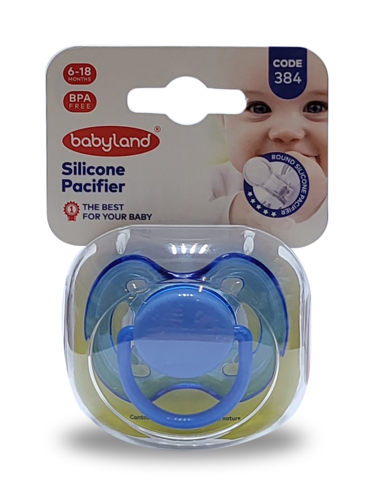 Пустышка Baby Land силикон от 6 мес. - фото 3