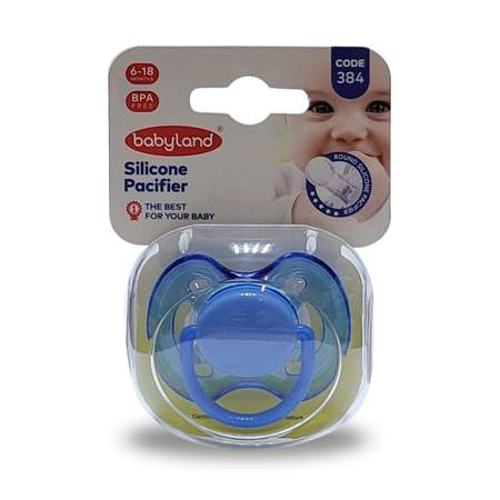 Пустышка Baby Land силикон от 6 мес.