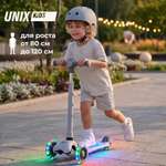Самокат UNIX Kids трехколесный