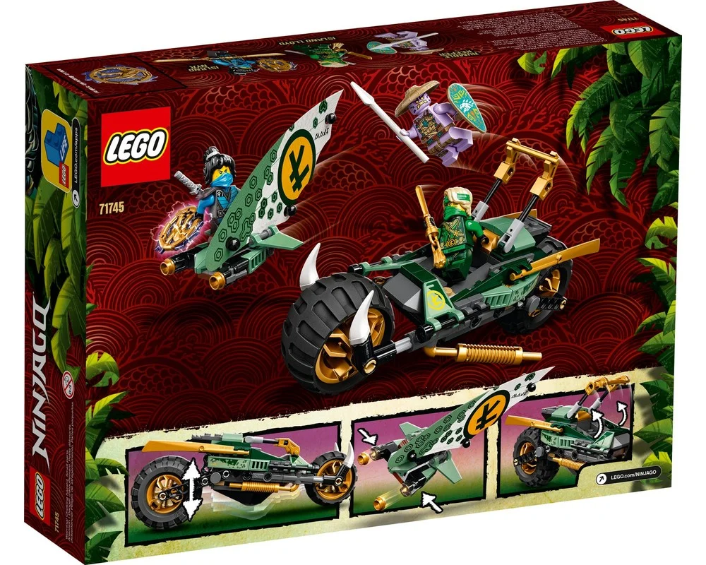 Конструктор LEGO NINJAGO 71745 167 дет. - фото 11