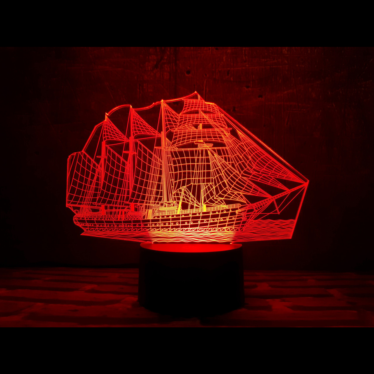 Светильник MINI-TOYS «Фрегат» LED RGB - фото 4