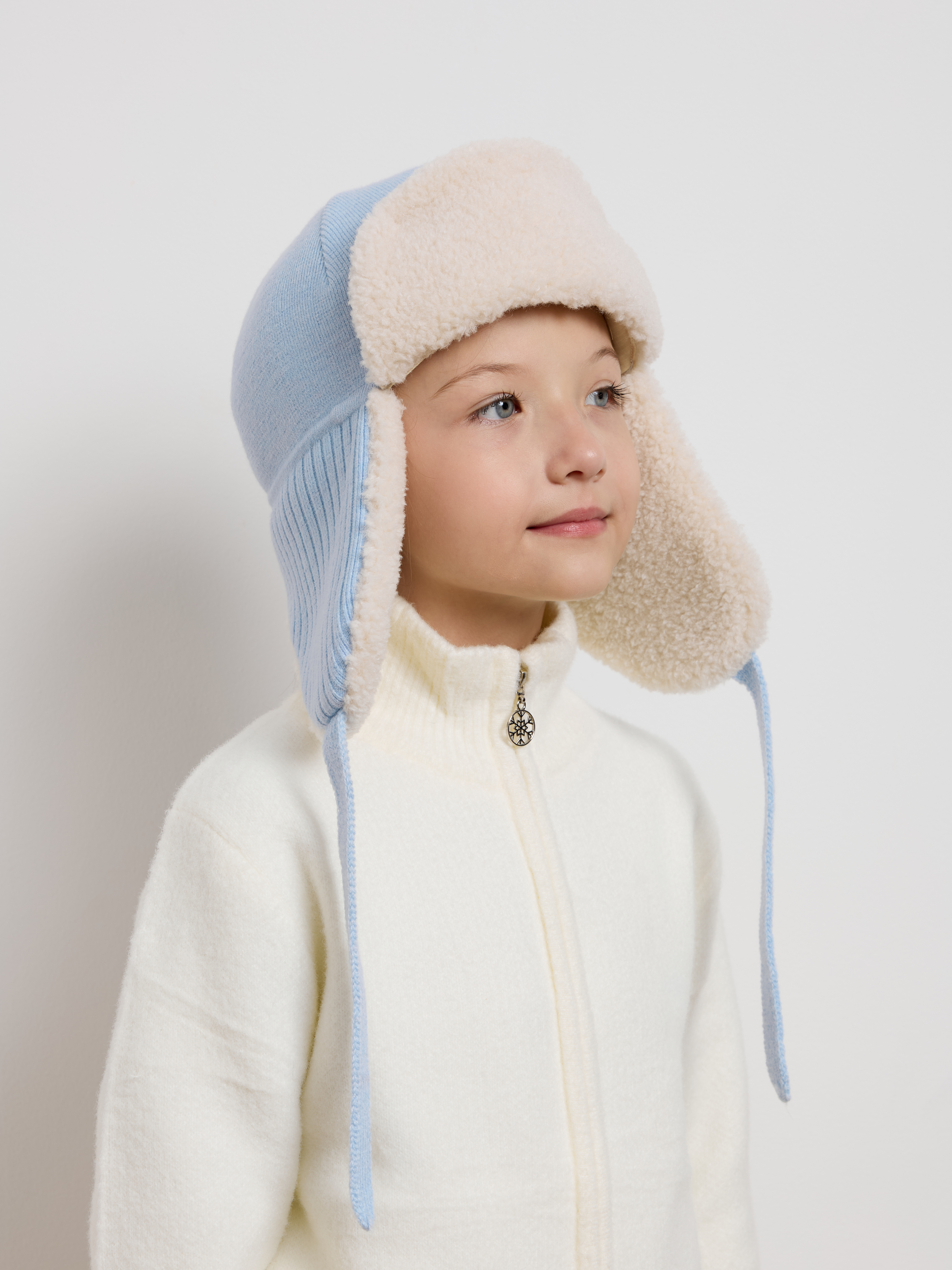 Шапка-ушанка Starkoff Kids Д500911 - фото 9