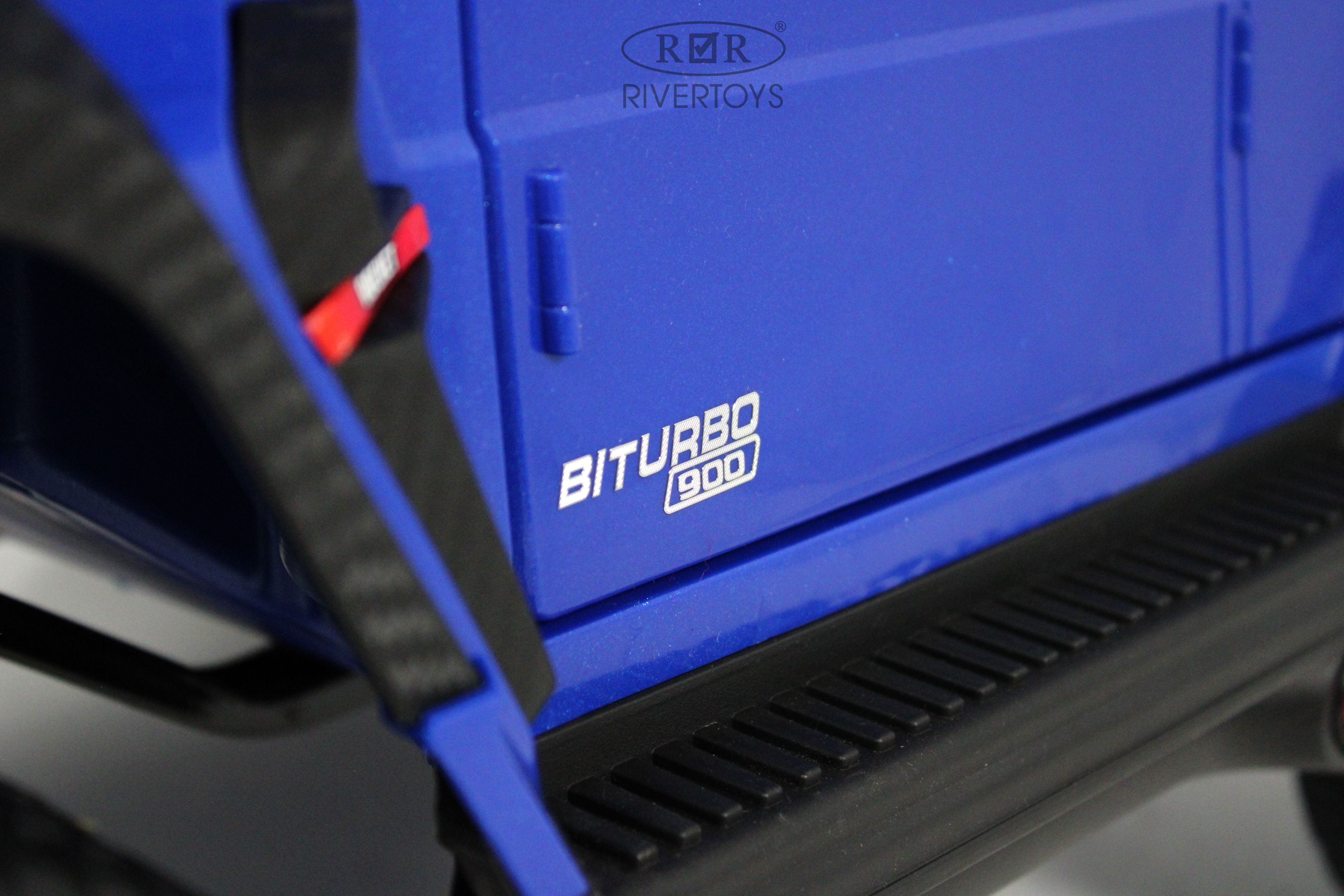Электромобиль RIVERTOYS Mercedes Z999ZZ-BLUE С пультом ДУ - фото 14