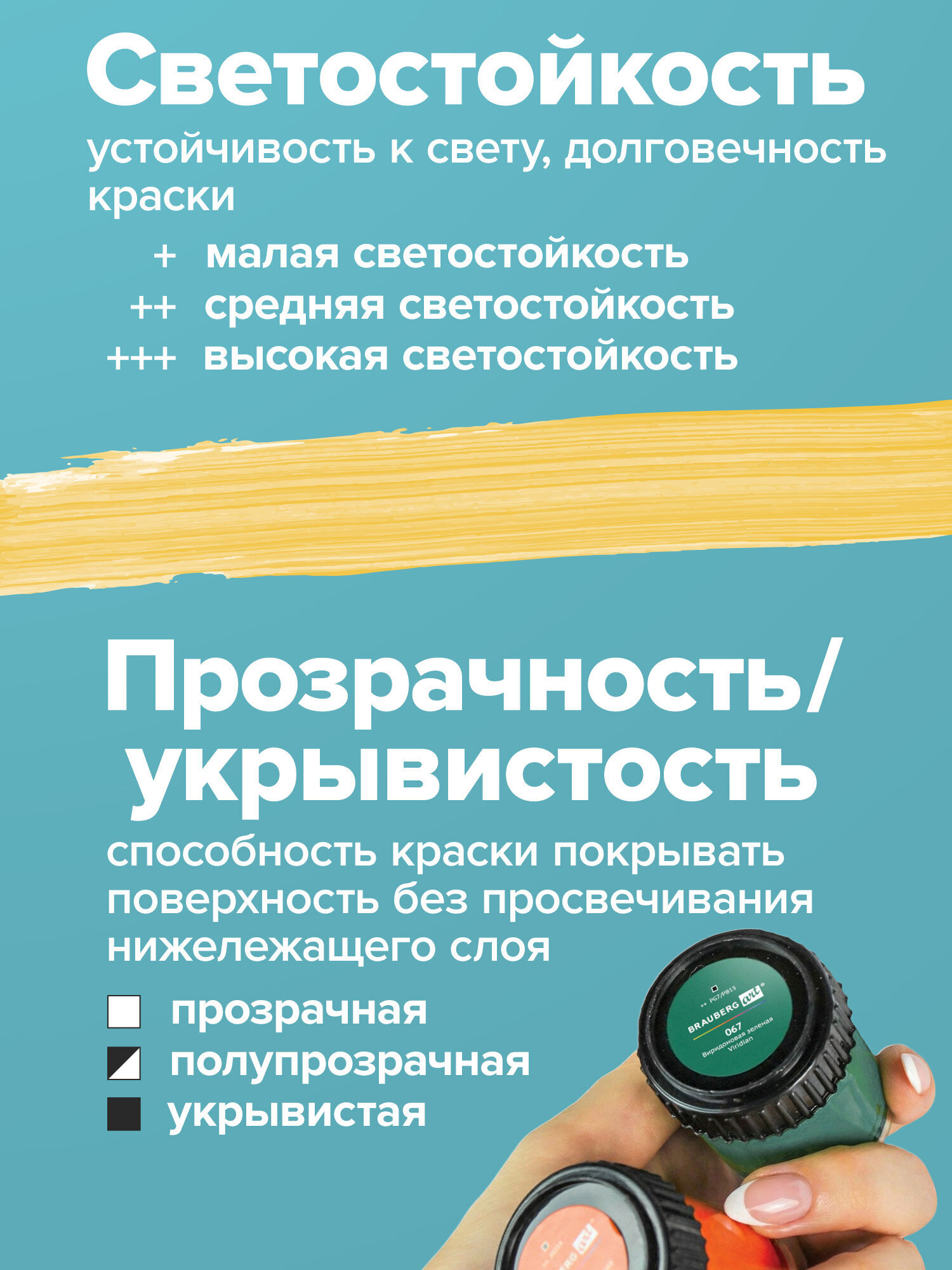 Краски гуашь Brauberg 16 цв. - фото 7