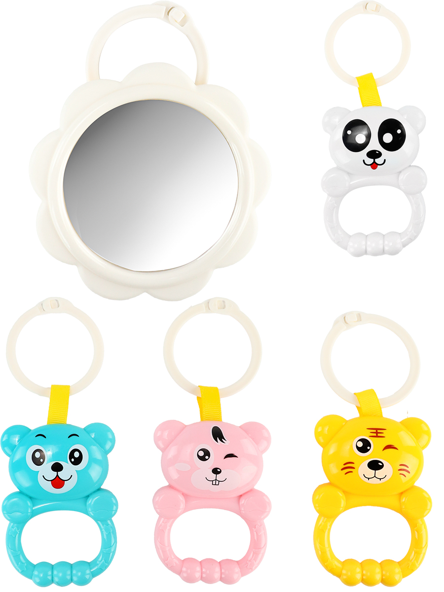 Коврик Рыжий кот с дугами Голубой - фото 6