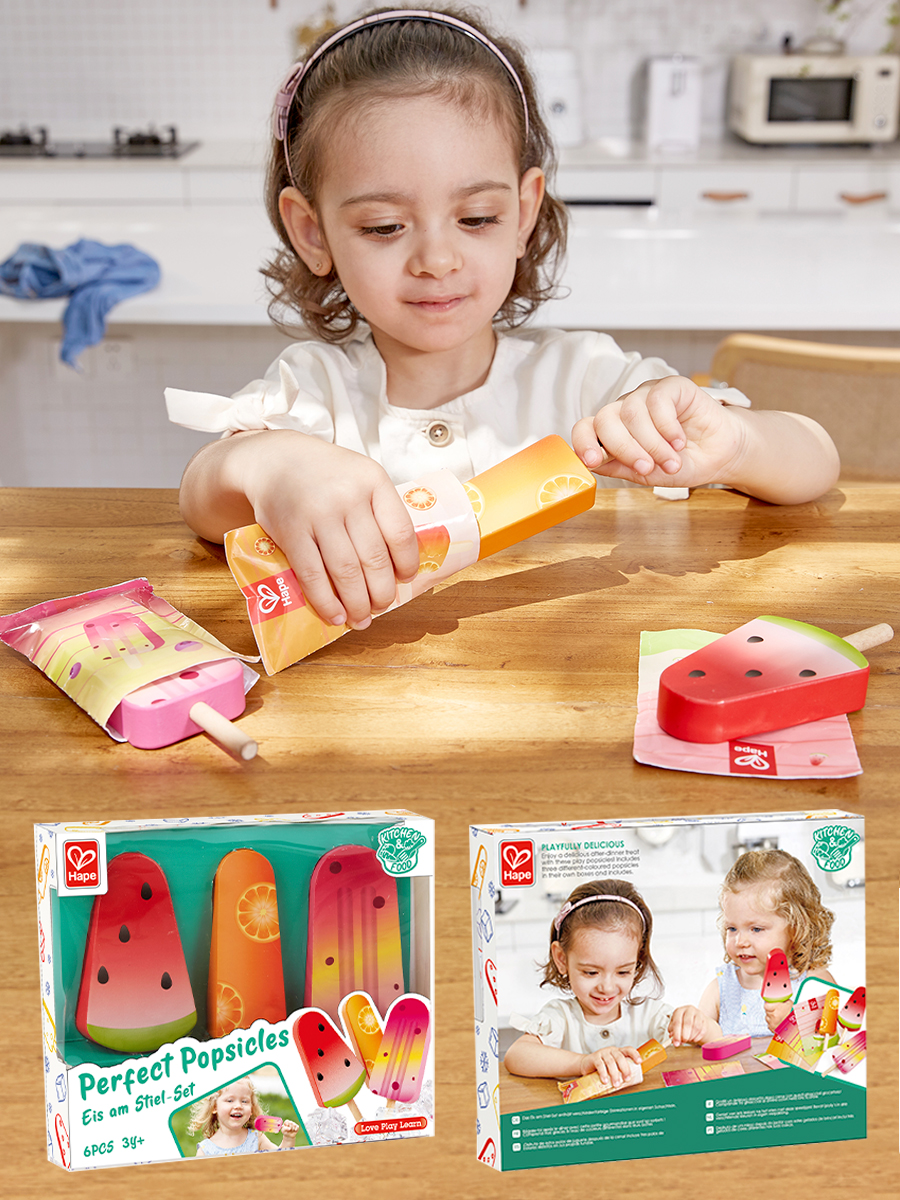 Игрушка HAPE Фруктовое мороженое 6 предметов в наборе E3175_HP - фото 2