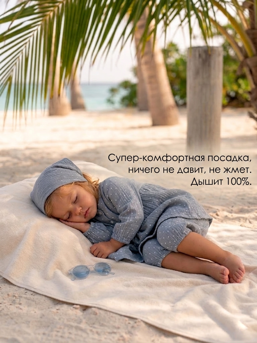 Платье и шортики СОННЫЙ ГНОМИК К4030/50 - фото 4