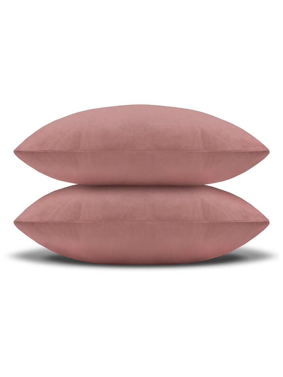 Наволочка BRAVO поплин терракот 70 x 70 см 2 шт. - фото 4