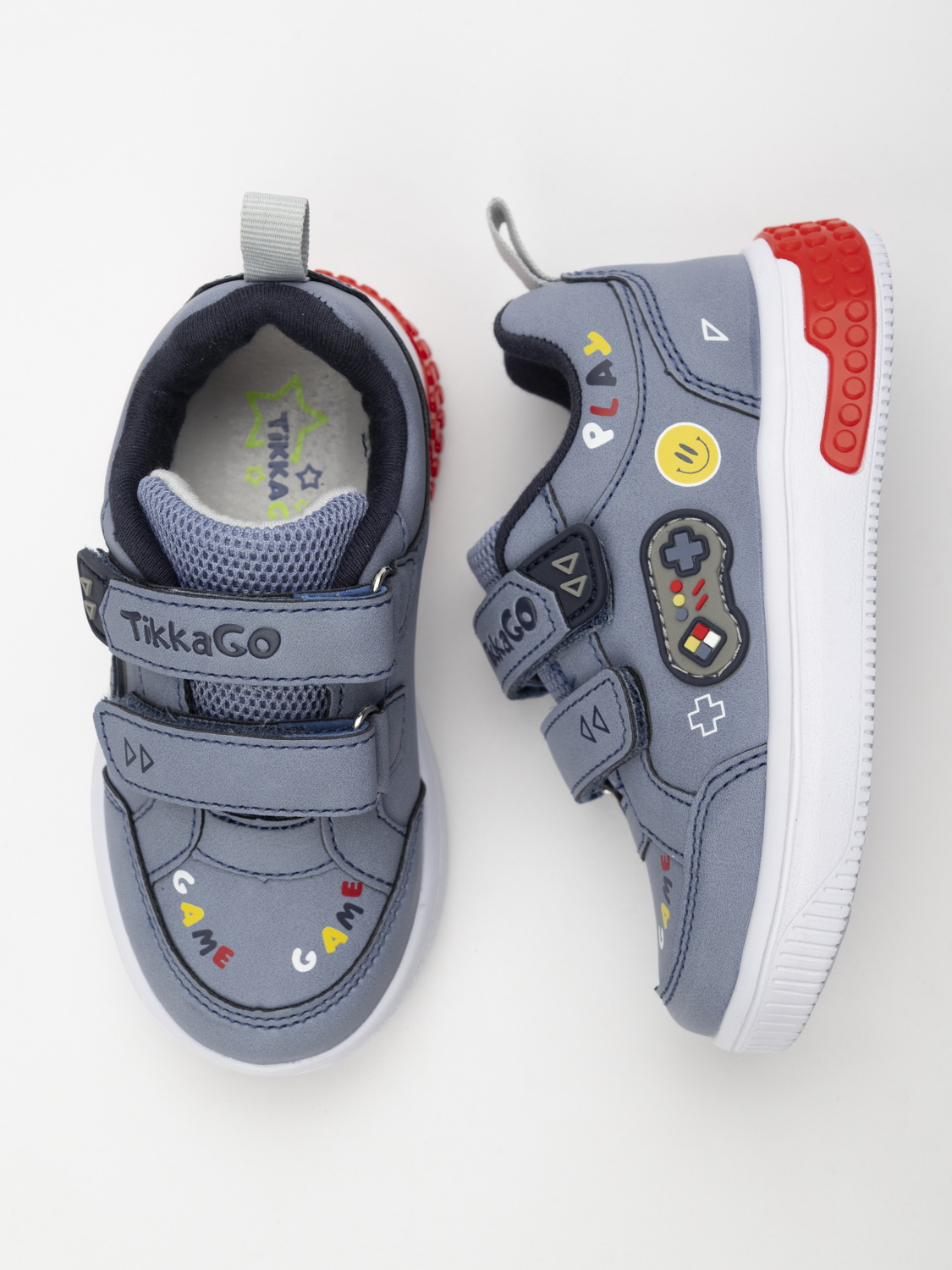 Кроссовки TikkaGo 3D36_11372_navy_jeans - фото 3