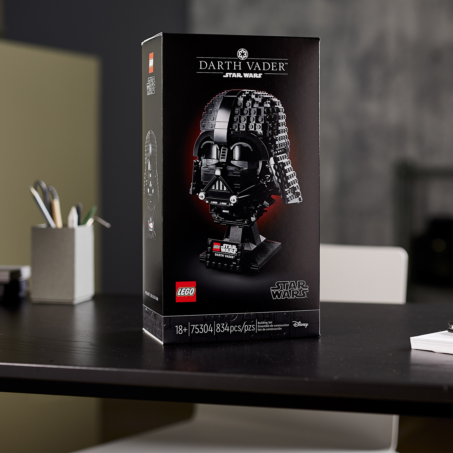 Конструктор LEGO Star Wars Шлем Дарта Вейдера блочный - фото 5