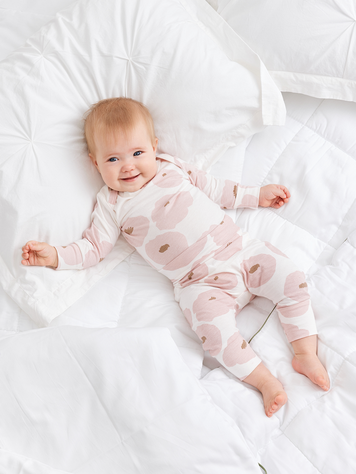 Боди 2 шт Happy Baby 90096_beige-flowers - фото 15