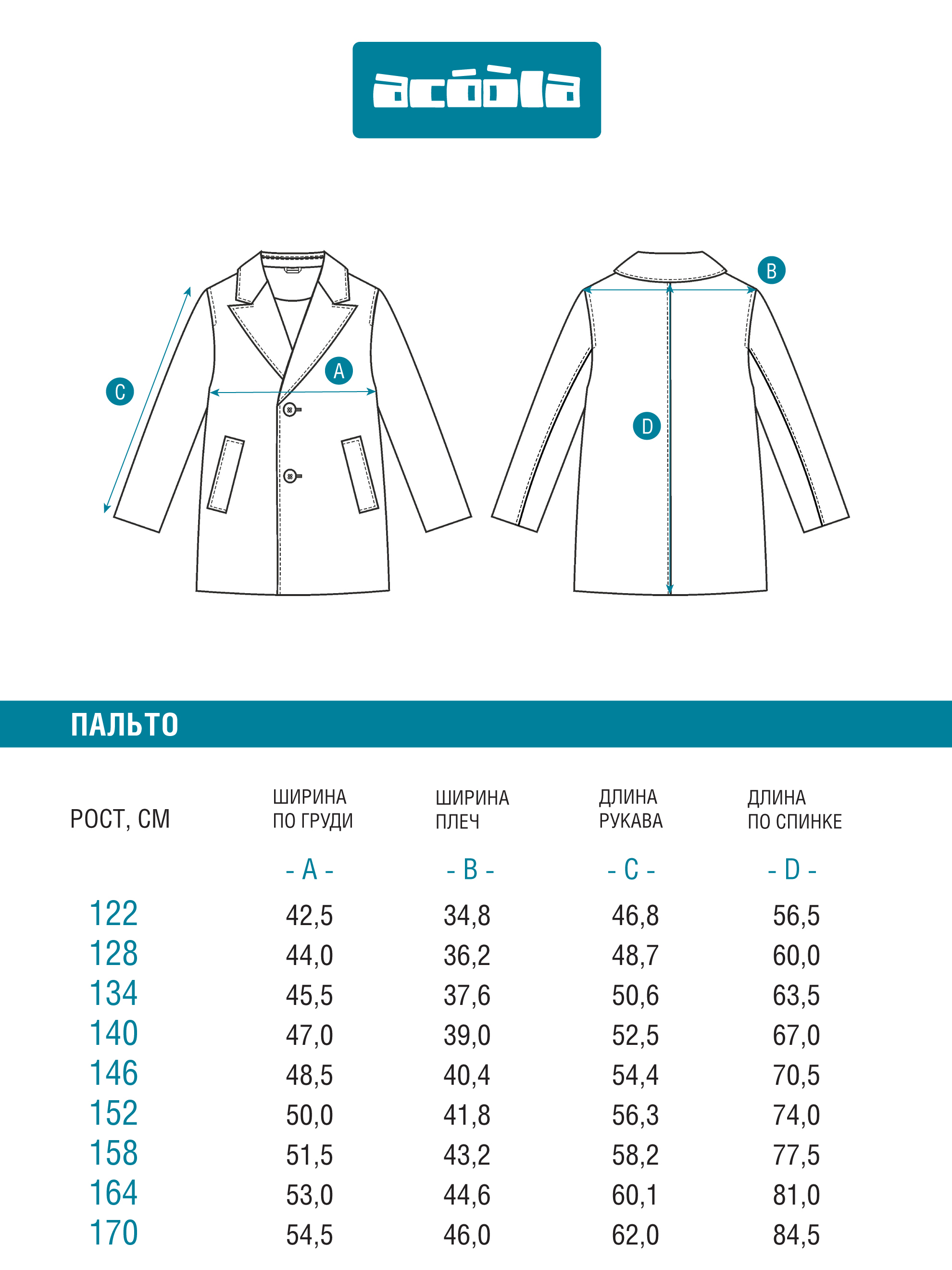 Пальто Acoola 20140610002_0088832 - фото 9